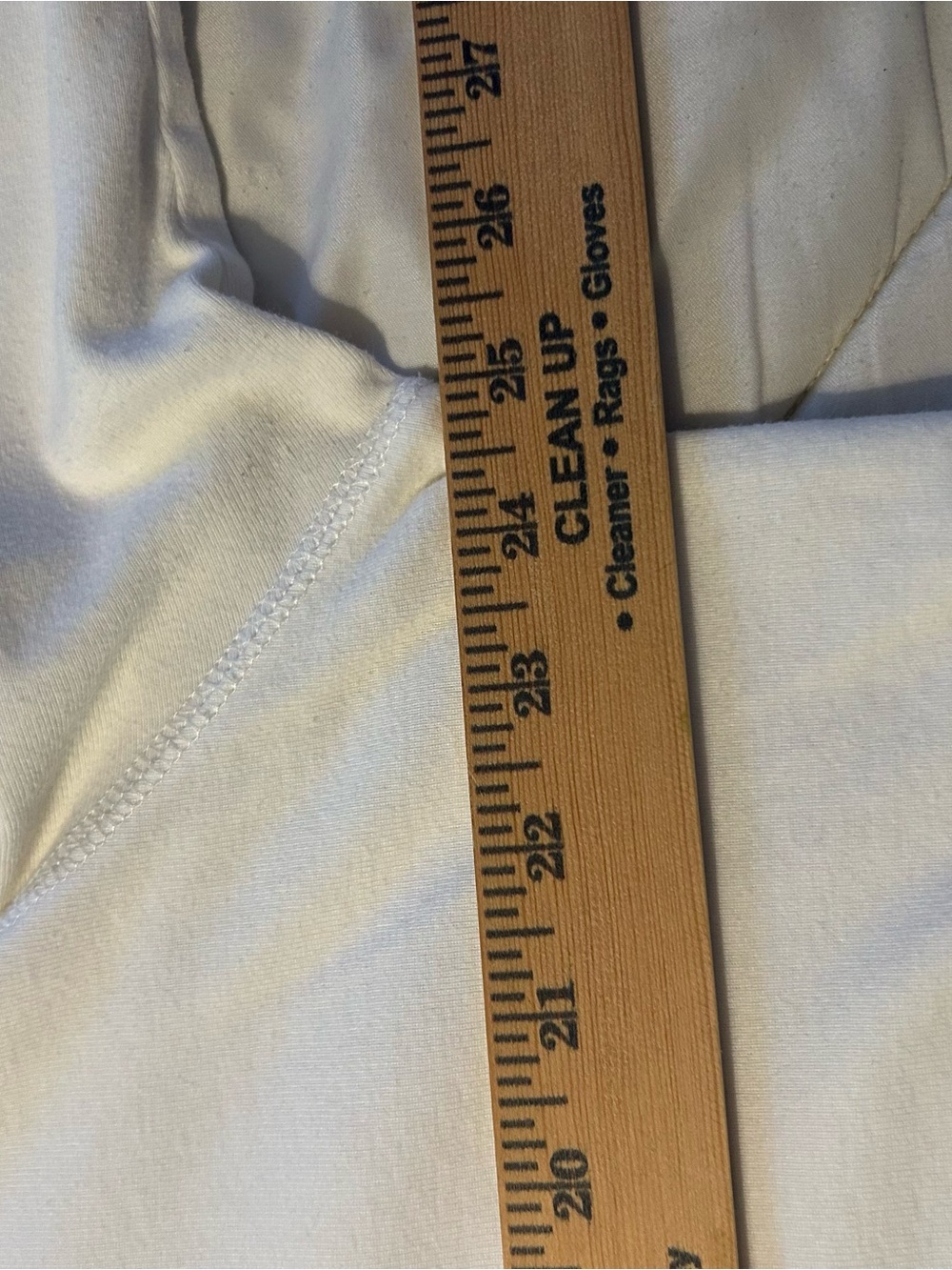 Orvis White 100% Cotton V-Neck Long Sleeve Tee Womens XL Casual Basic - Picture 5 of 6